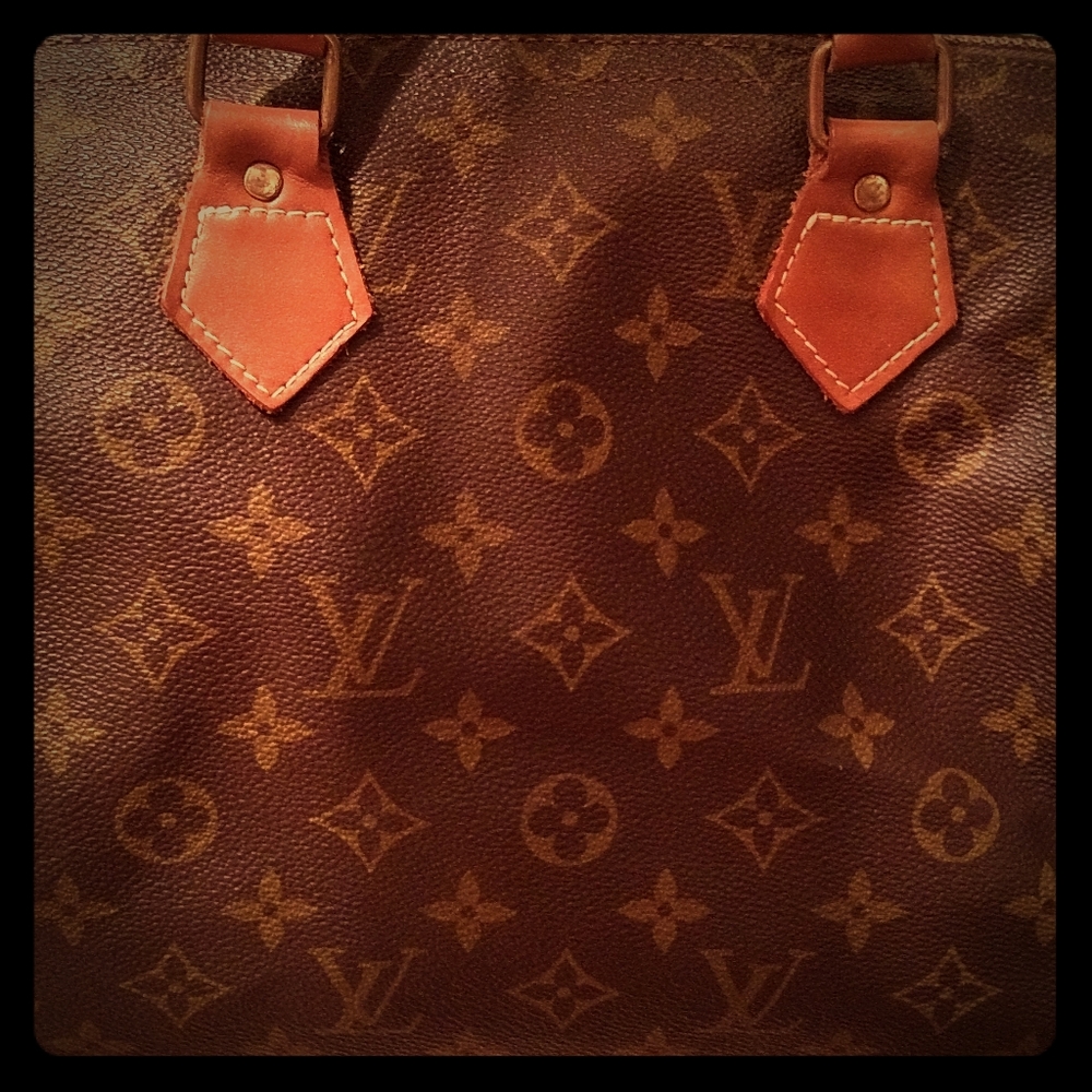 Louis Vuitton French Company Speedy 30 A/A- Cond